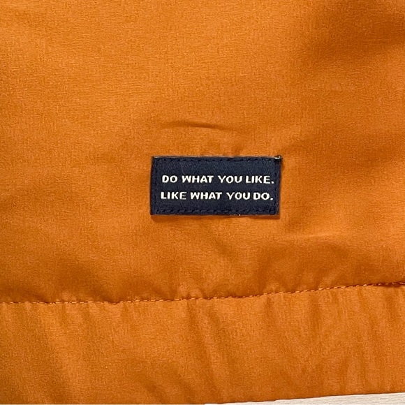 Life is Good Golf Vest Burnt Orange  Elastic Hem Zipper Pockets Men's Size XL - Picture 6 of 10